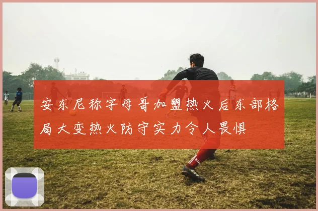 安东尼称字母哥加盟热火后东部格局大变热火防守实力令人畏惧