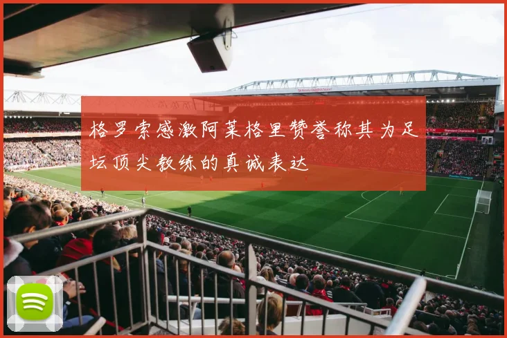 格罗索感激阿莱格里赞誉称其为足坛顶尖教练的真诚表达
