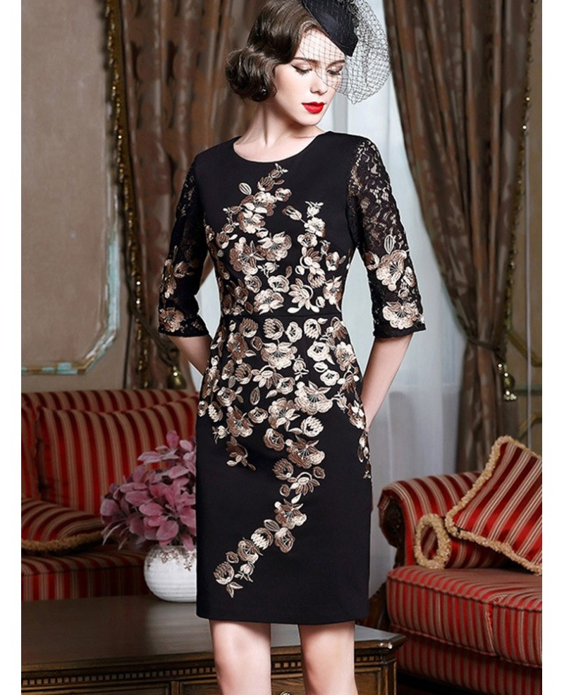 dresses for wedding guests over 40