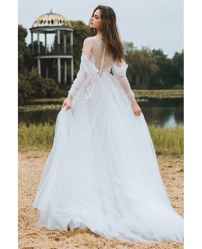 long flowy dresses for beach wedding
